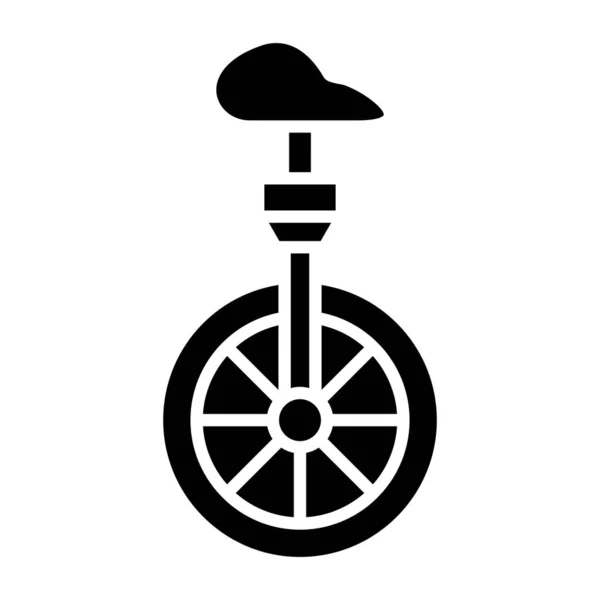 Icône Monocycle Illustration Vectorielle — Image vectorielle