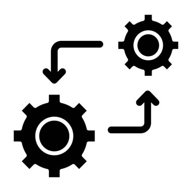 Ayarlama. Web simgesi basit illüstrasyon