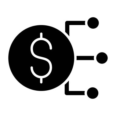 Beyaz arka plan üzerinde iş simgesi.