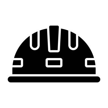 Kask ikonu. özet çizimi