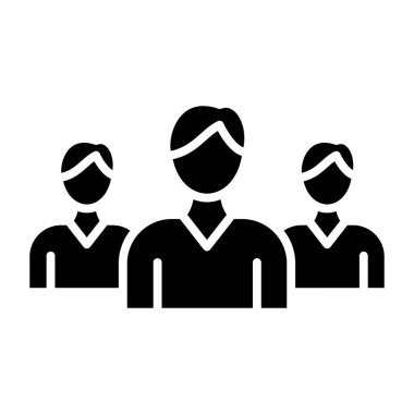 Aday simgesi vektör illüstrasyonu