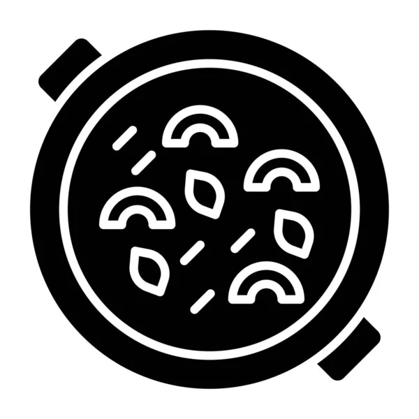 Gulaş ikonu. Web simgesi basit illüstrasyon