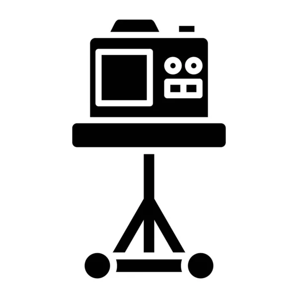 Камера Триноги Простий Дизайн — стоковий вектор