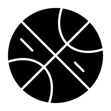 Ball icon, vector illustration simple design