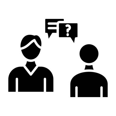 sohbet vektörü renk simgesi