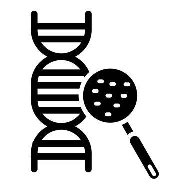 DNA simgesi vektör illüstrasyonu