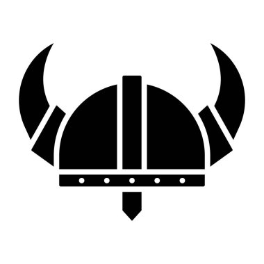 Viking icon, vector illustration simple design clipart