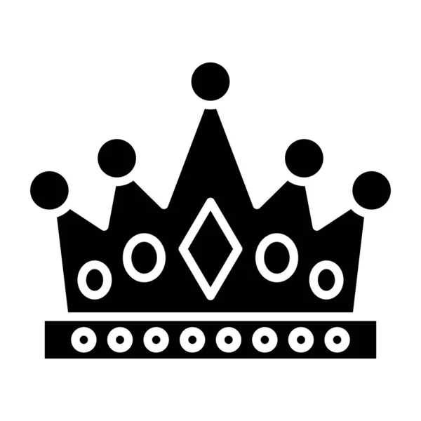 皇冠图标 Web的国王向量图标的概要说明 — 图库矢量图片