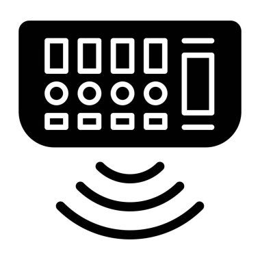Detektif. simge, vektör illüstrasyonu
