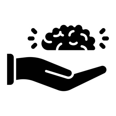 Zihin, vektör illüstrasyonu basit tasarım