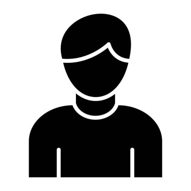 Müşteri geldi. Web simgesi basit illüstrasyon