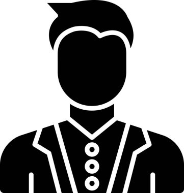 Adamım. Web simgesi basit tasarım