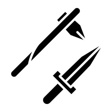 Bronz Çağı basit simgesi, vektör illüstrasyonu