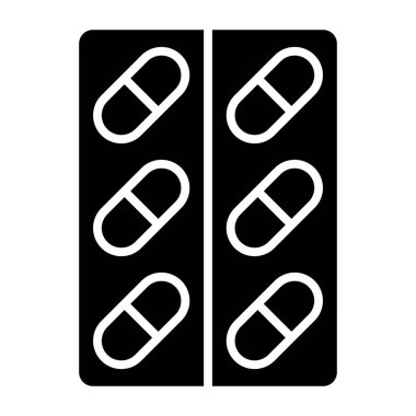 hap ikonu vektör illüstrasyonu