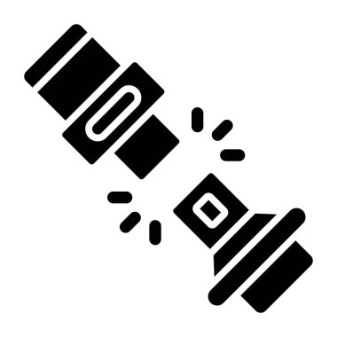 Emniyet kemeri. Web simgesi basit illüstrasyon 