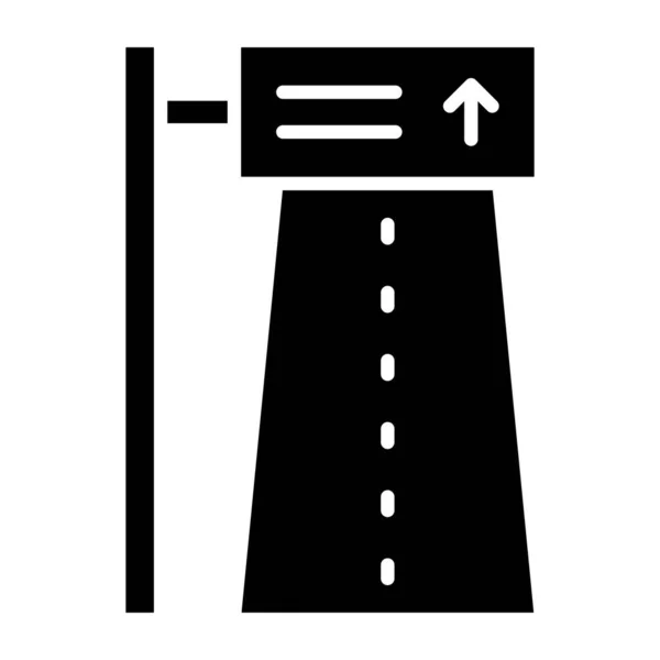 Pathway Ikon Vektor Illustration — Stock vektor