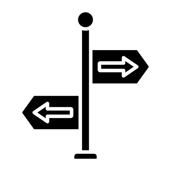 Anfahrtssymbol Vektorillustration Einfaches Design — Stockvektor