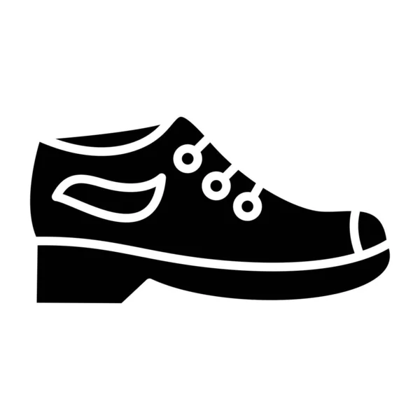 Zapato Icono Web Ilustración Simple — Archivo Imágenes Vectoriales