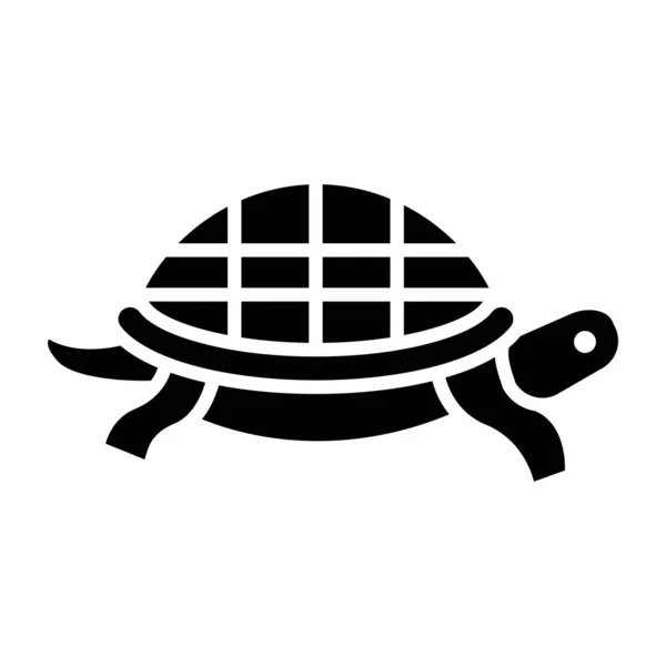 Kaplumbağa Simge Vektör Çizim — Stok Vektör