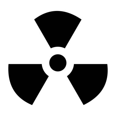 Gama ışınları. Web simgesi basit illüstrasyon 