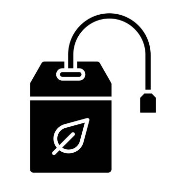 Bitki Torbası simgesi, vektör illüstrasyonu