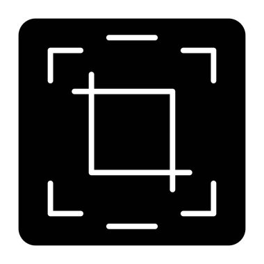 Basit simge, vektör çizimi