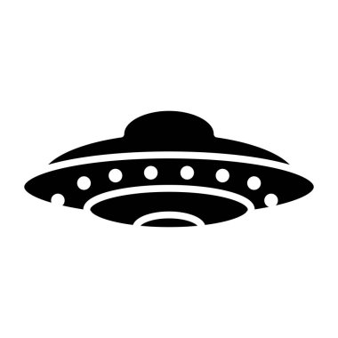 ufo. Web simgesi basit illüstrasyon