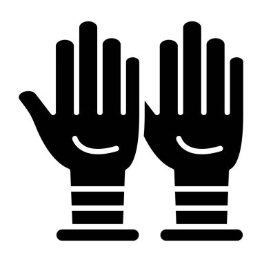 Koruyucu Eldivenler vektör illüstrasyonu