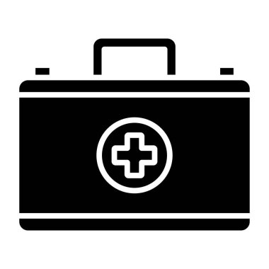 İlk yardım kiti vektör illüstrasyonu
