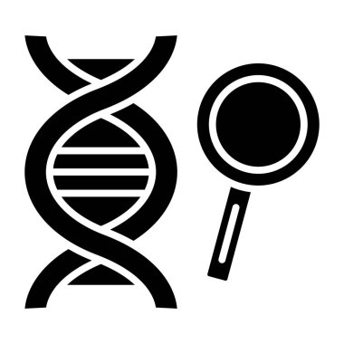 DNA simgesi vektör illüstrasyonu