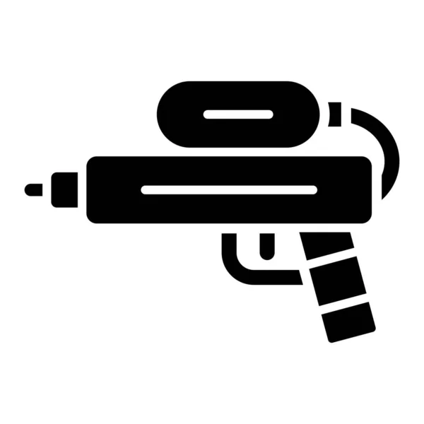 Pistola Água Ícone Web Ilustração Simples —  Vetores de Stock