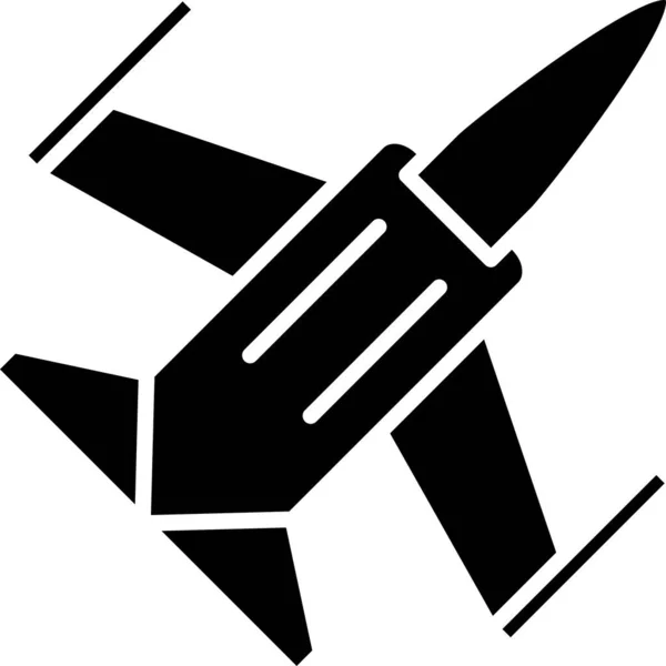 Icône Fight Flight Illustration Vectorielle — Image vectorielle