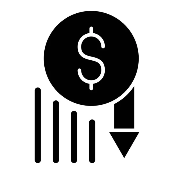 Avkastning Investeringar Ikon Vektorillustration — Stock vektor