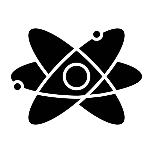 Atomo Semplice Icona Illustrazione Vettoriale — Vettoriale Stock