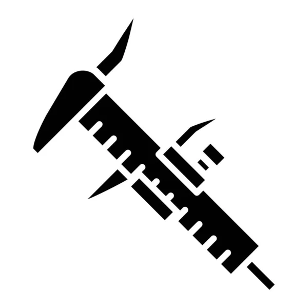 Spritze Web Symbol Einfache Illustration — Stockvektor