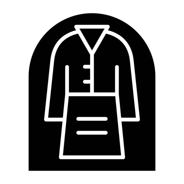 时装夹克矢量图标 — 图库矢量图片
