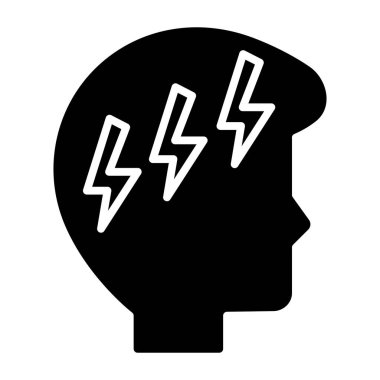 kızgın. Web simgesi basit illüstrasyon 