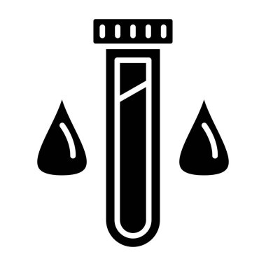 Test tüpü. Basit resimleme