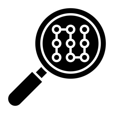 Arama simgesi vektör illüstrasyonu