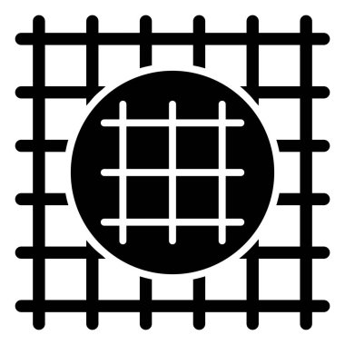 Kablo Gazlı bez simgesi, vektör illüstrasyonu basit tasarım