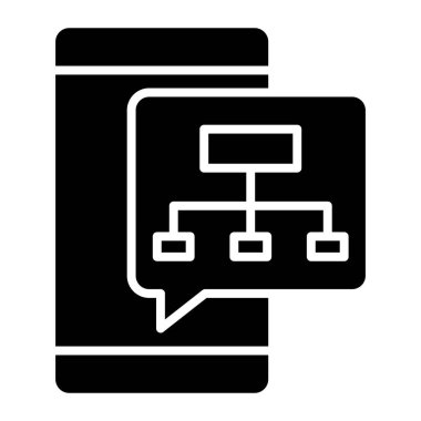 ağ paylaşım simgesi çizimi