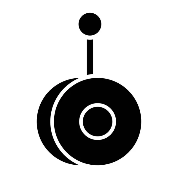 Yoyo Web Symbol Einfache Illustration — Stockvektor