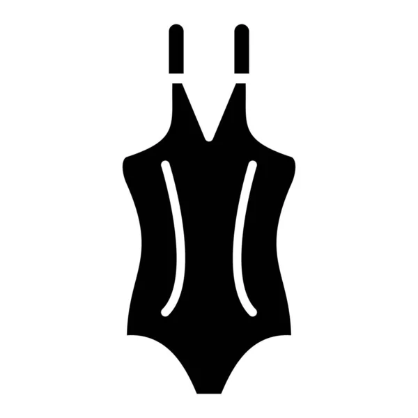 Costume Bagno Web Icon Design Semplice — Vettoriale Stock