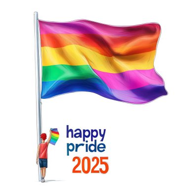 gurur bayrağı altında 