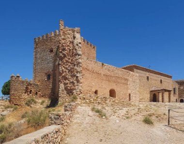 El castillo de Pearroya en el trmino icipal de Argamasilla de Alba, provincia de Ciudad Real, Castilla-La Mancha