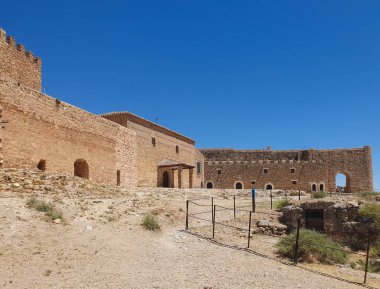 El castillo de Pearroya en el trmino icipal de Argamasilla de Alba, provincia de Ciudad Real, Castilla-La Mancha