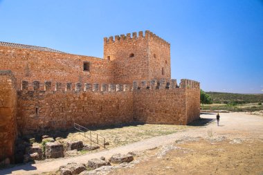 El castillo de Pearroya en el trmino icipal de Argamasilla de Alba, provincia de Ciudad Real, Castilla-La Mancha