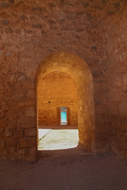 El castillo de Pearroya en el trmino icipal de Argamasilla de Alba, provincia de Ciudad Real, Castilla-La Mancha 