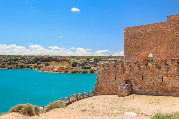 El castillo de Pearroya en el trmino icipal de Argamasilla de Alba, provincia de Ciudad Real, Castilla-La Mancha