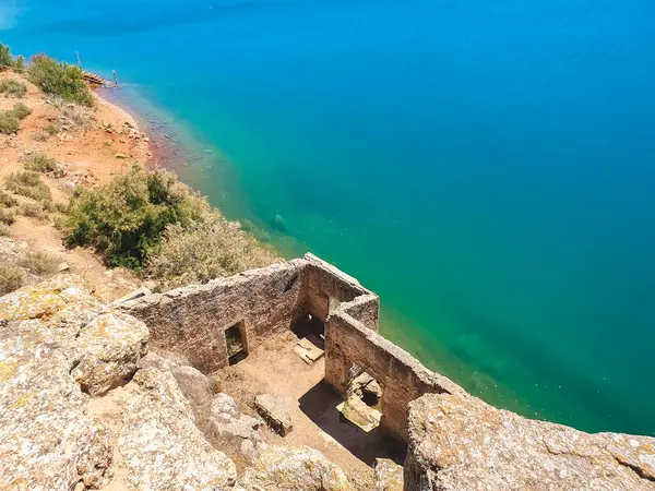 El castillo de Pearroya en el trmino icipal de Argamasilla de Alba, provincia de Ciudad Real, Castilla-La Mancha 